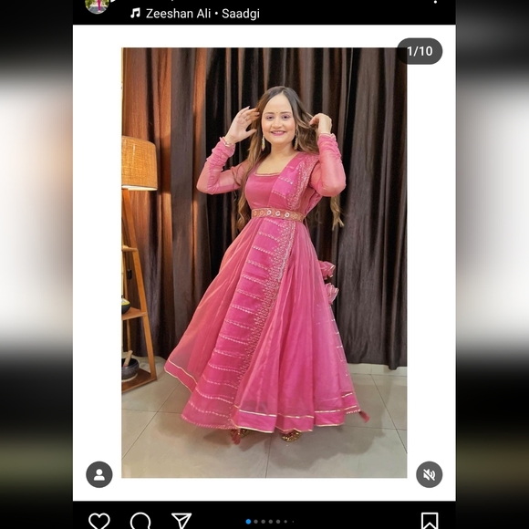 Indian Designer Kurta set - Picture 3 of 10